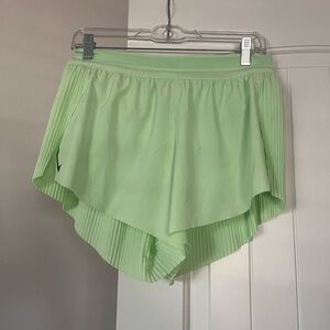 Nike Light Green Athletic Shorts